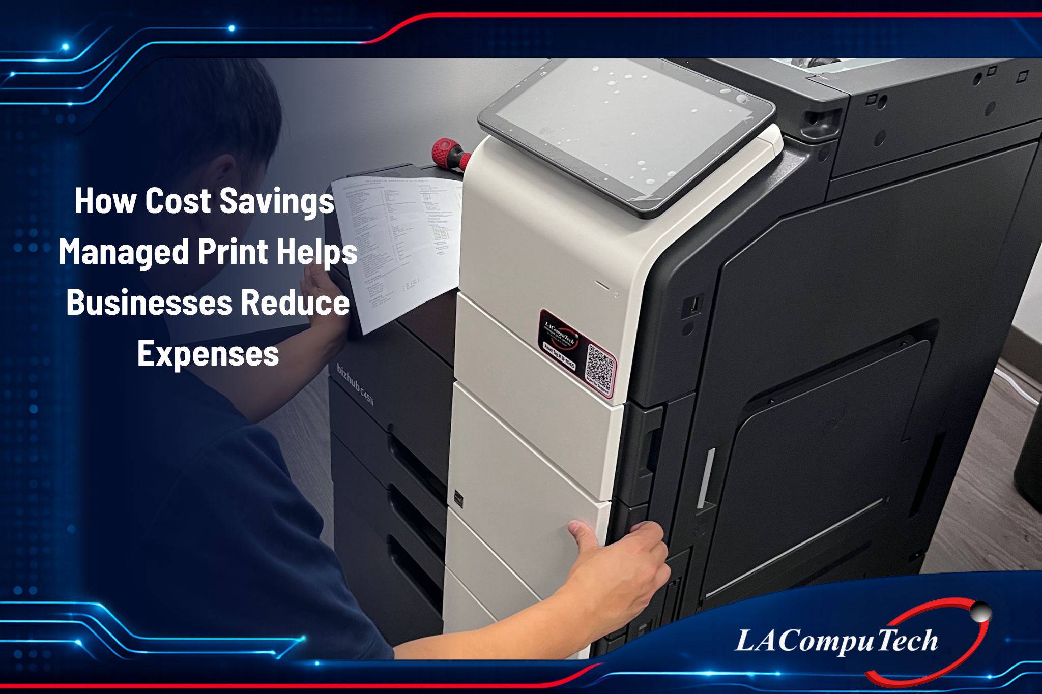 Managed print solutions helping businesses reduce printing expenses